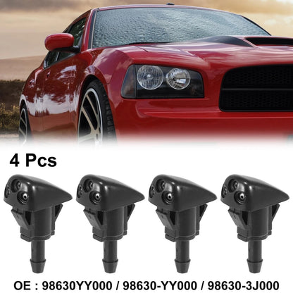 Windshield Washer Nozzles Front Set for Hyundai Tiburon Elantra (1999–2016)