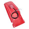 Red Rear Fender Guard with Taillight for Honda XR250R (1986–1995) / XR600R (1985–2000)