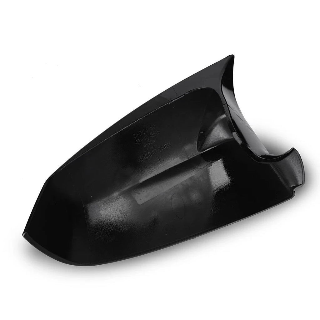 Pair Add-On Wing Side Mirror Covers for BMW 5 6 Series E60 E61 E63 E64 (2007–2010)