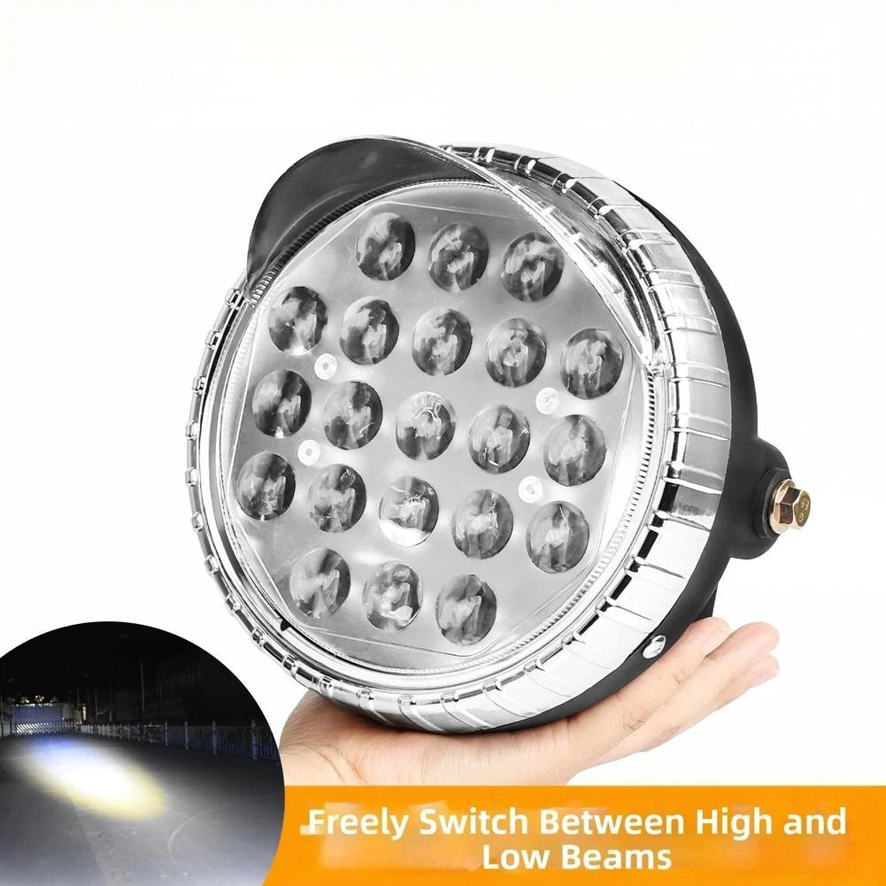 LED Motorcycle Headlight for High Low Beam Lighting