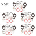 Set of 5 Carburetor Rebuild Repair Kits for B&S 215000 Engines (796184)