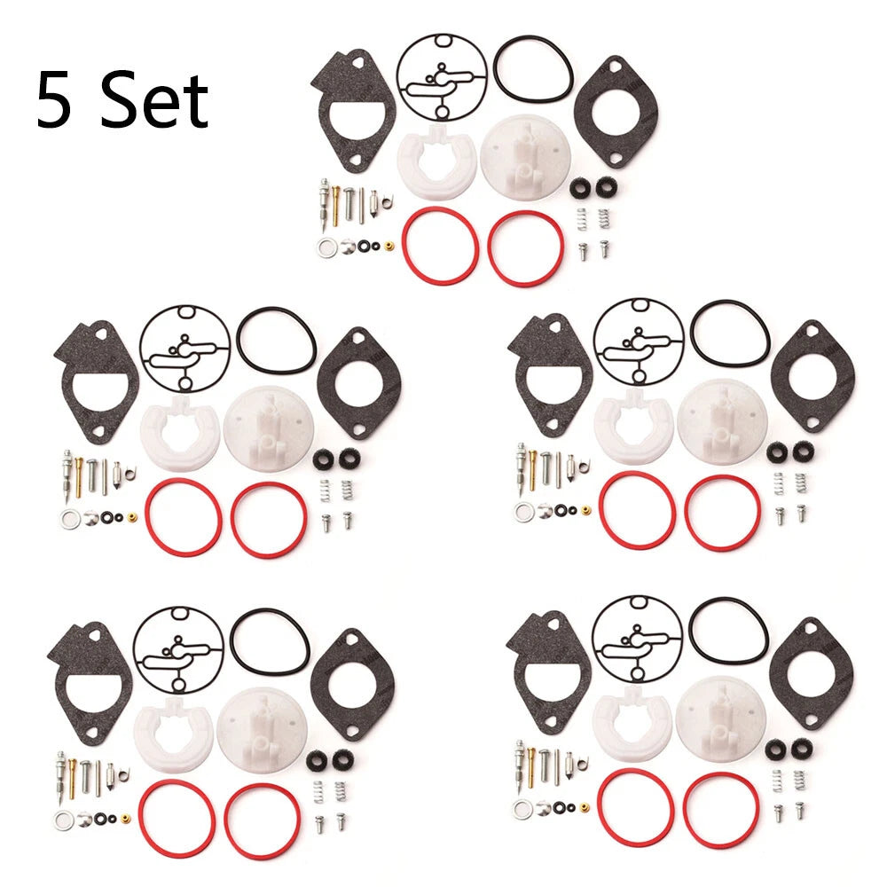Set of 5 Carburetor Rebuild Repair Kits for B&S 215000 Engines (796184)