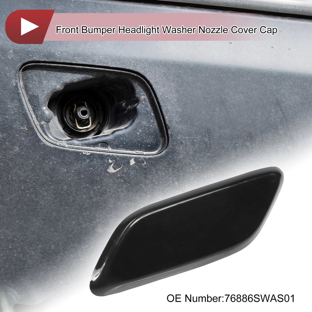 Front Left Washer Nozzle Cover Cap Unpainted for Honda CR-V (2009–2011)