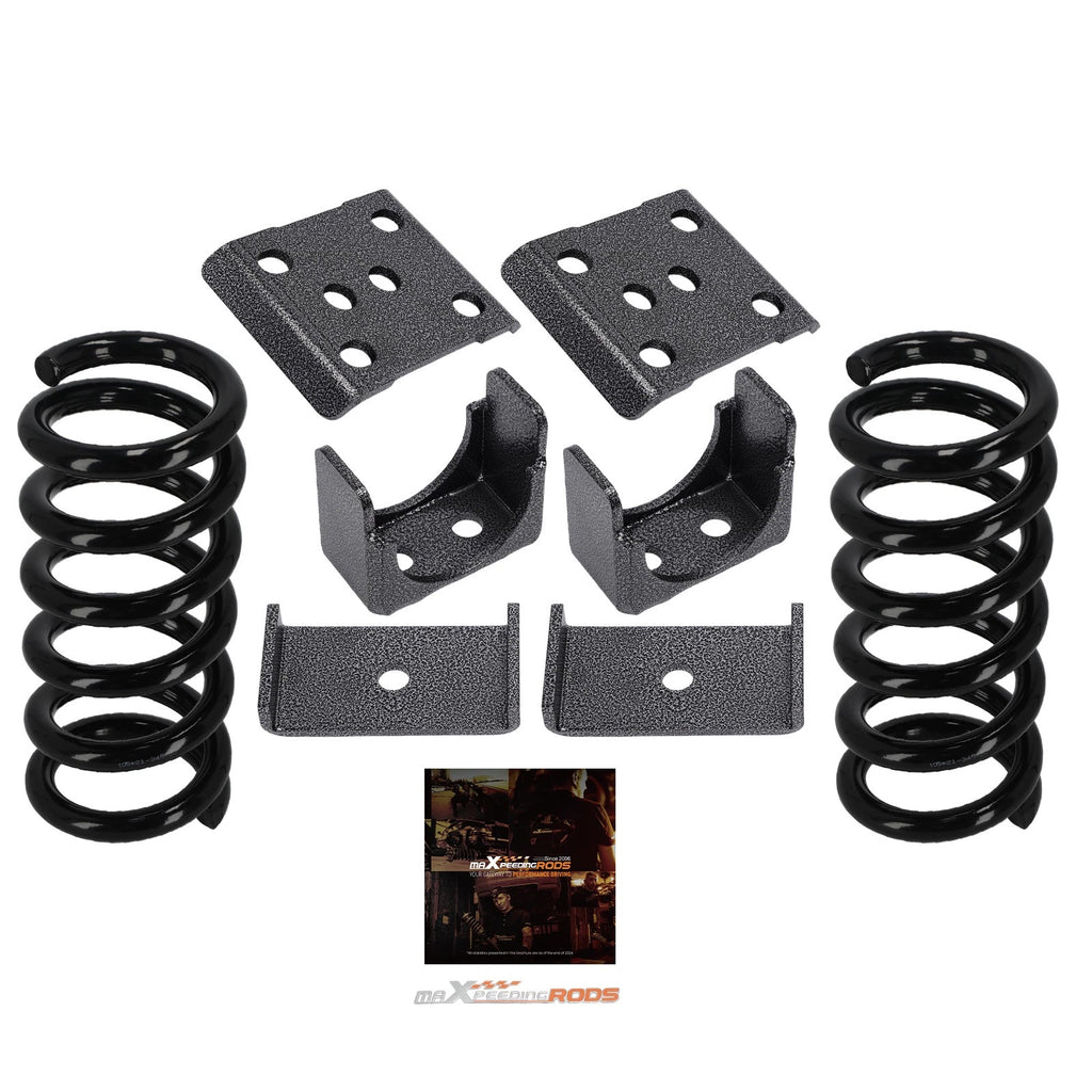 3" Front 6" Rear Lowering Kit for Chevy Silverado 1500 GMC Sierra (1999–2007)