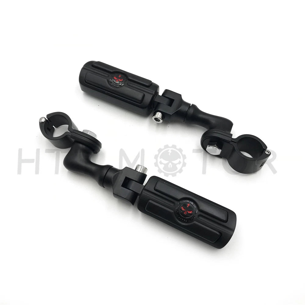 1 1/2" O-ring Crash Bar Engine Guard Footpeg for Universal (All Models)
