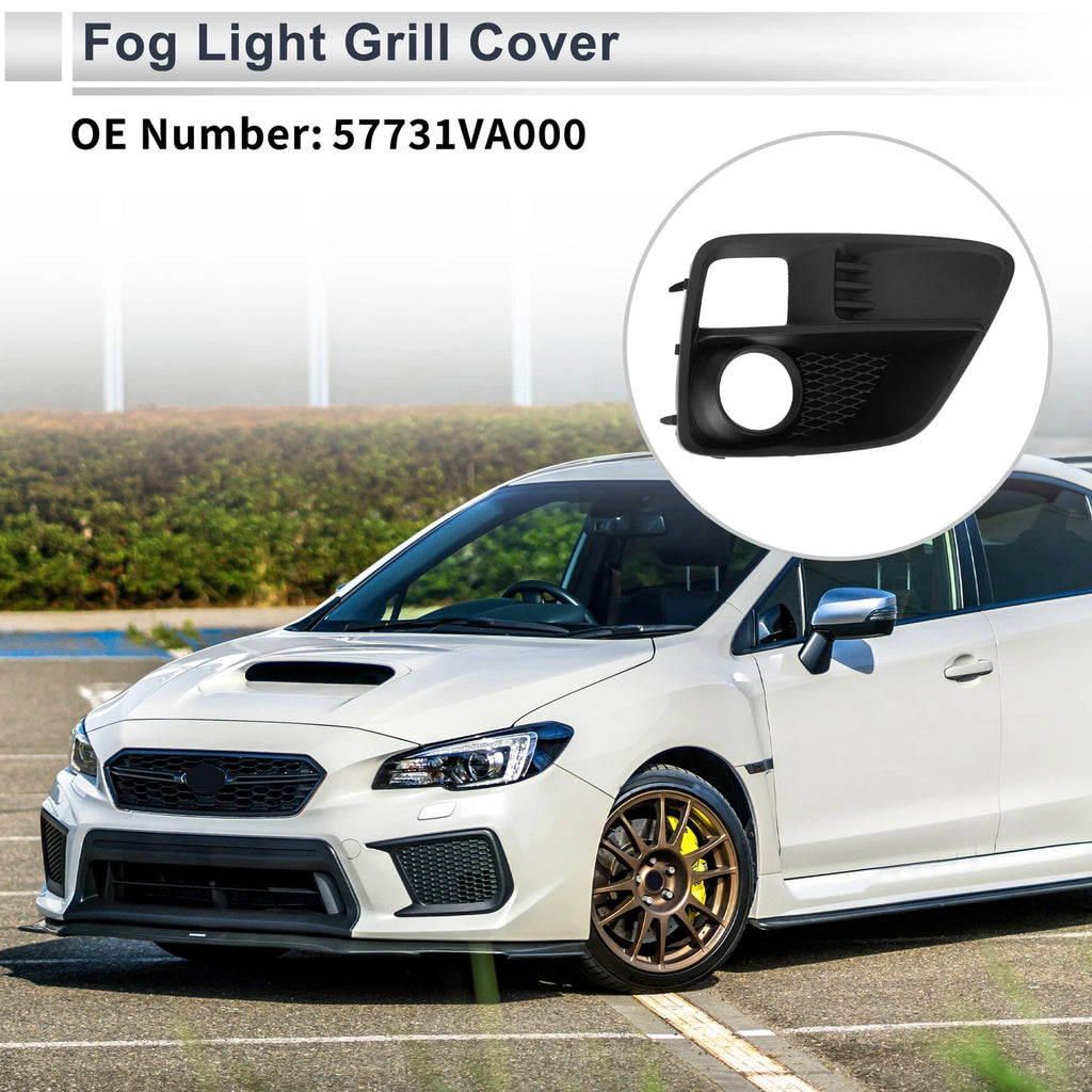 Right Front Fog Light Grill Replacement for Subaru WRX (2015–2017)