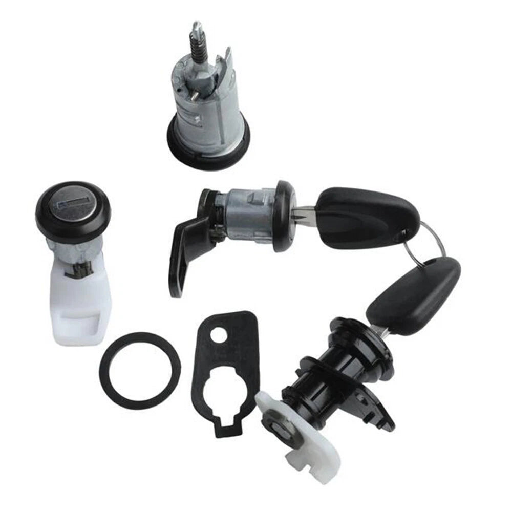 Ignition Switch & Lock Barrel Cylinder Set + 2 Keys 96223338 for Daewoo