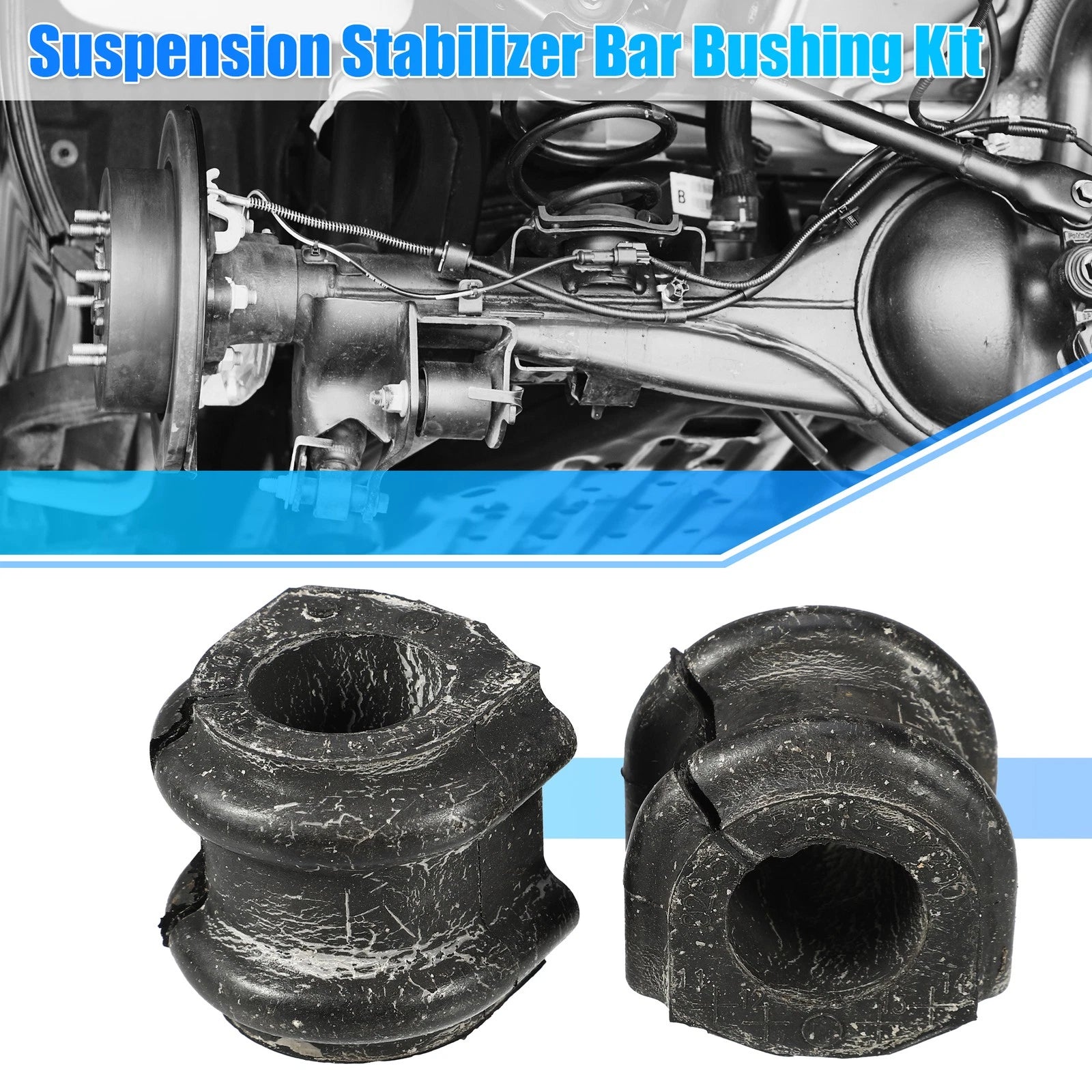 Suspension Stabilizer Bar Bushings Front Rear Set for Hyundai Santa Fe (2007–2012)