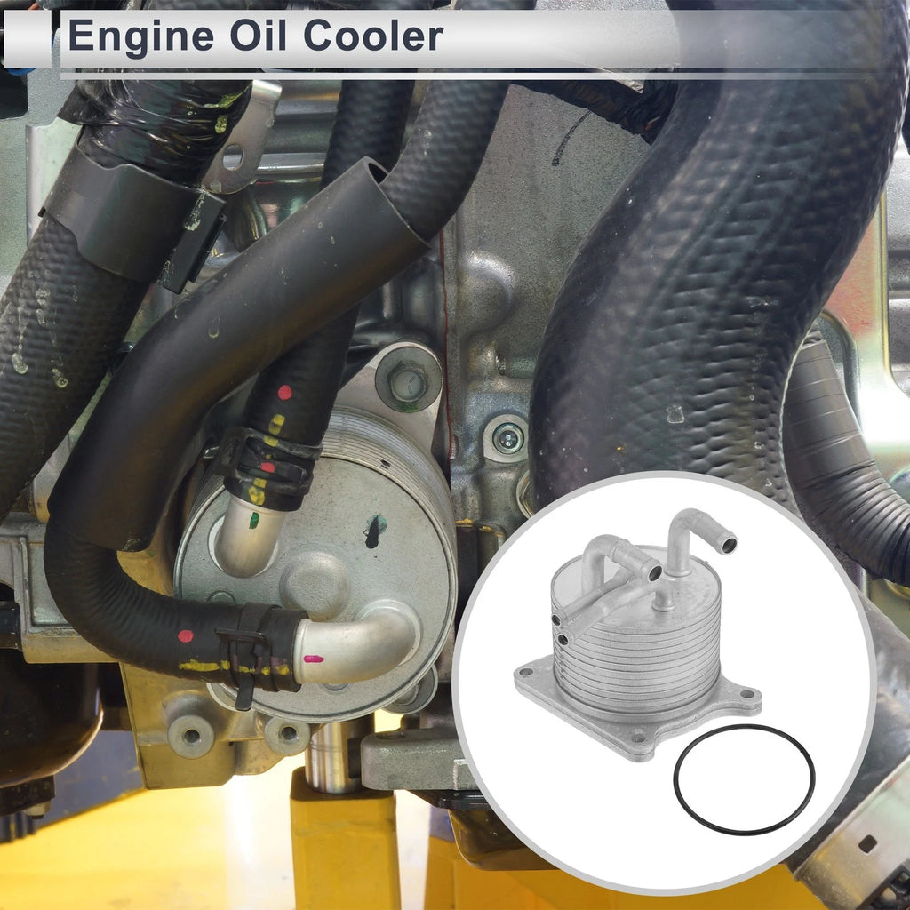 Engine Oil Cooler for Mitsubishi Trans Cooler with O-Ring Seals (2010–2015)