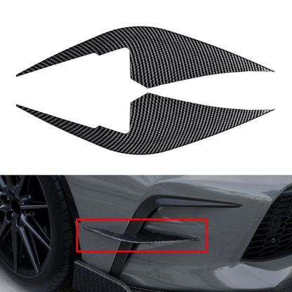 Front Bumper Side Vent Trim for Toyota GR86 (2022–2025) Black