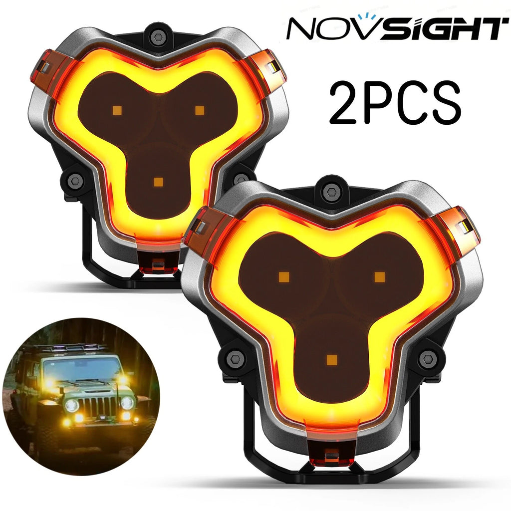 3'' LED Work Light Pod for Jeep SUV ATV (2010–2023)