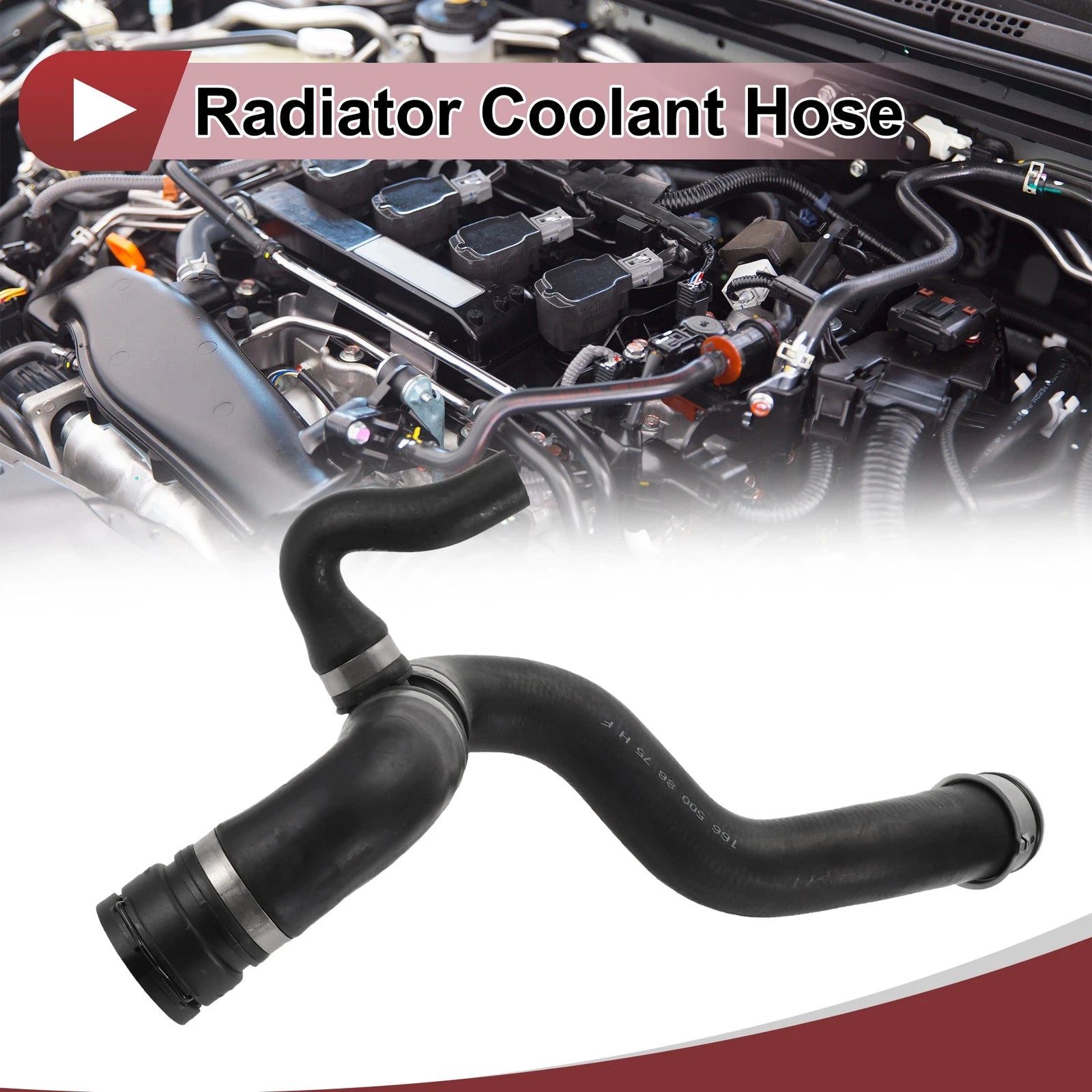 Radiator Coolant Hose for Mercedes-Benz GL450 (2015–2016) Rubber OEM Replacement