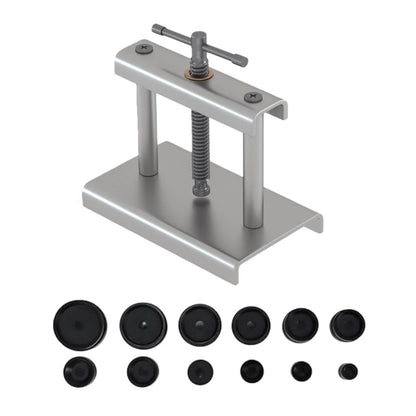 Watch Repair Press Tool for Back Case Covers (12 Interchangeable Molds)