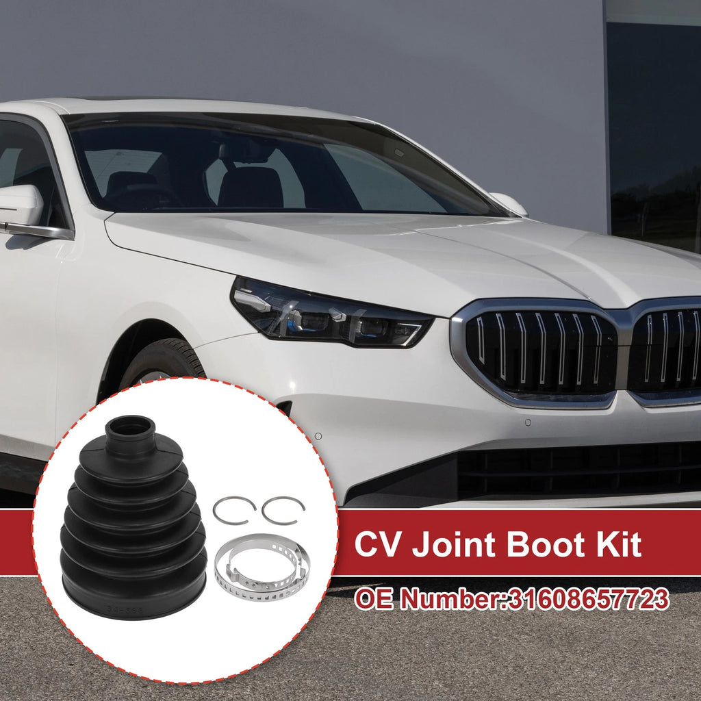 Outer CV Joint Boot Kit with Clamps for BMW 530i xDrive (2017–2023)