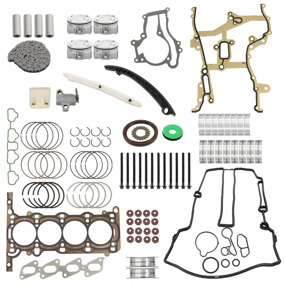 Engine Rebuild Set for Buick Encore (2013–2016) - Gasket, Piston, Bearing, Timing Chain