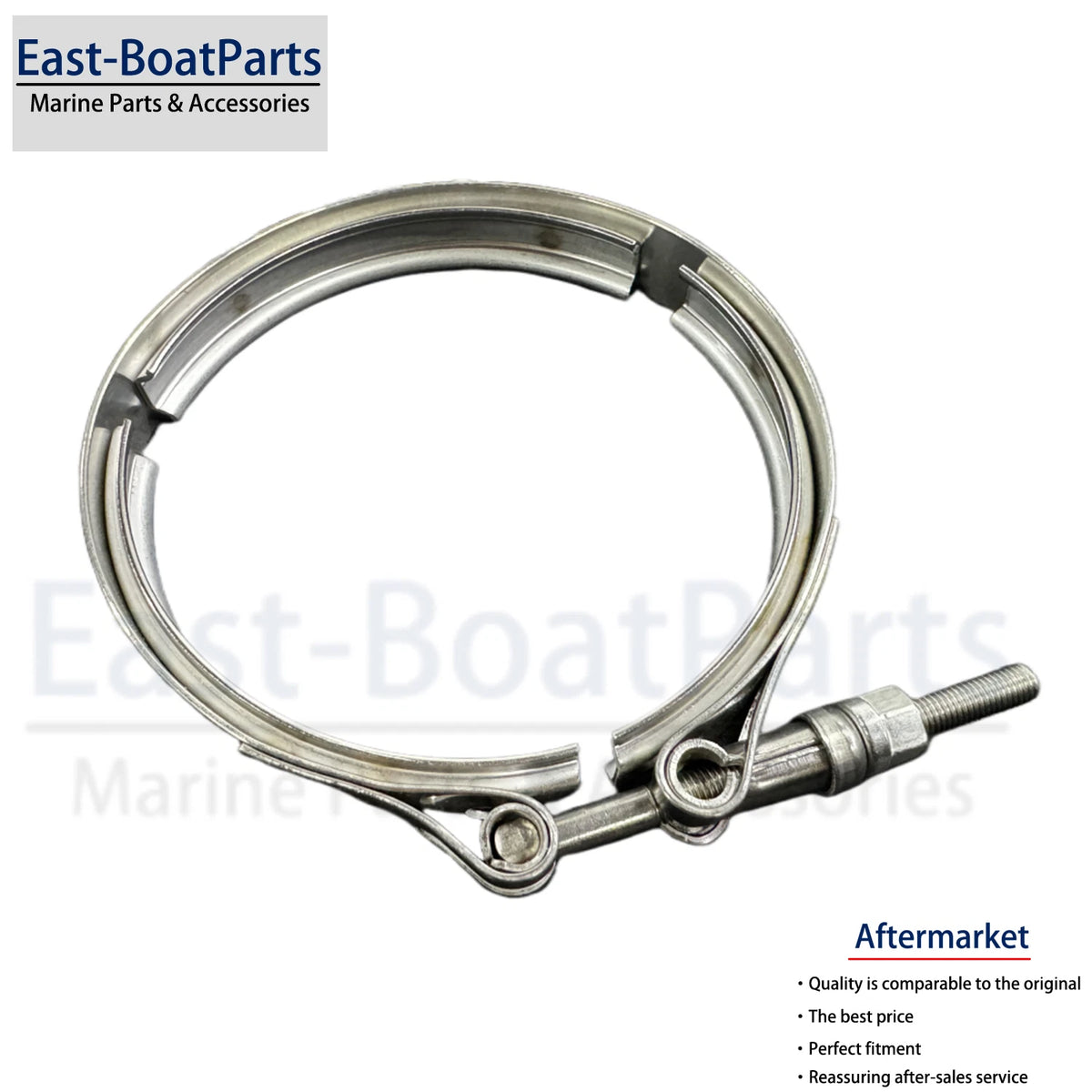 V-Clamp for Volvo Penta D6-280 D6-300 D6-310 D6-330 D6-350 D6-370 D6-435 Models