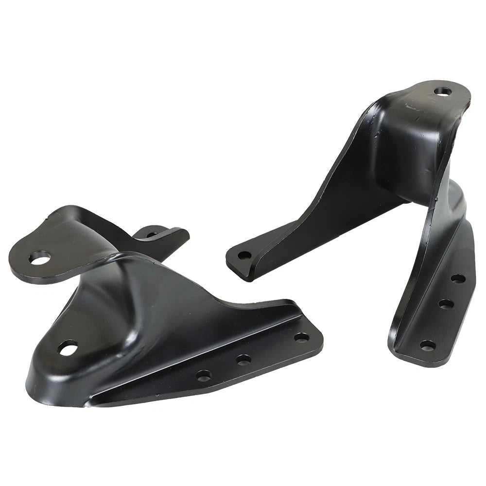 Set of 2 Rear Leaf Spring Forward Shackle Bracket Hanger for Ford F-250 F-350