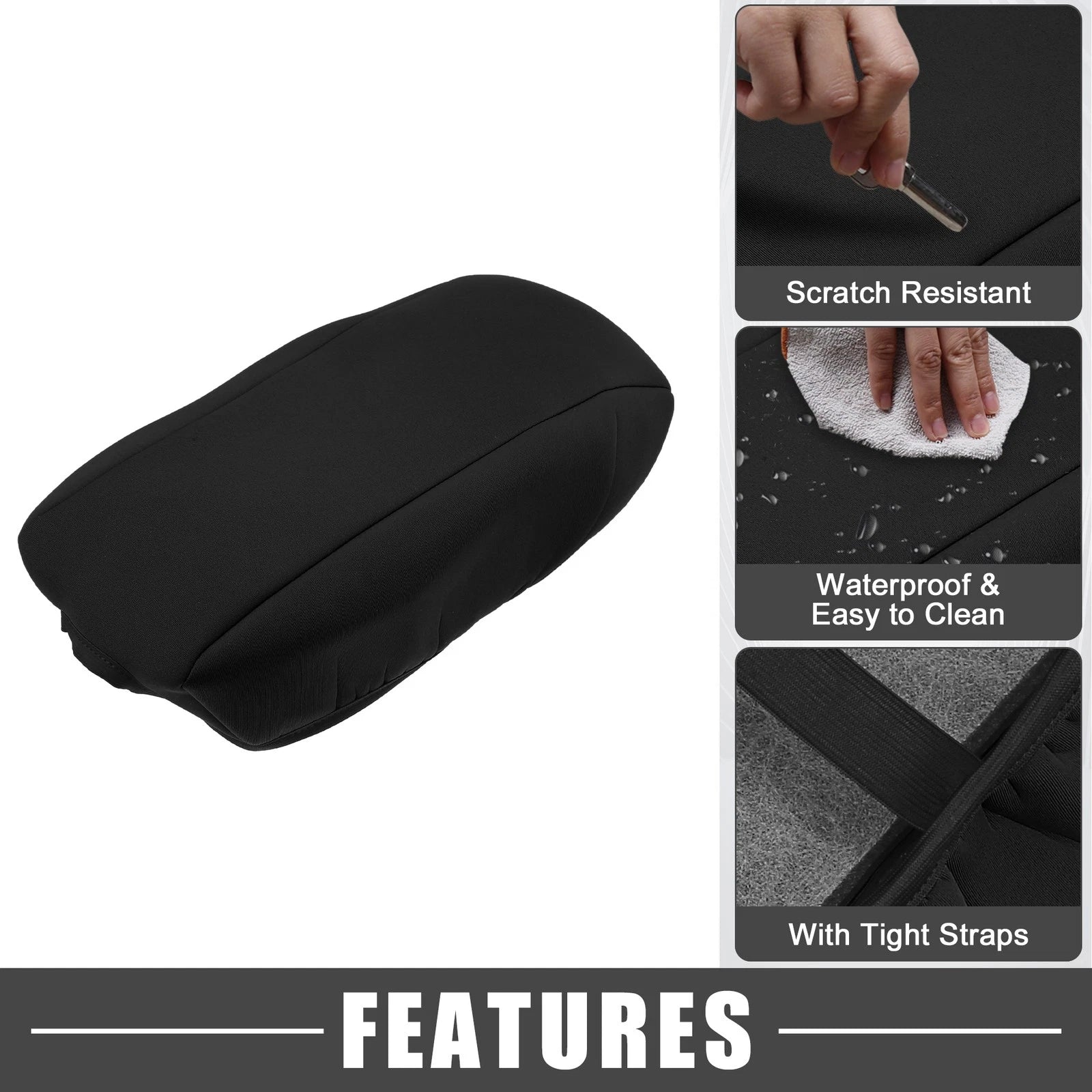 Center Console Armrest Cover Replacement for Dodge Durango (2011–2020)