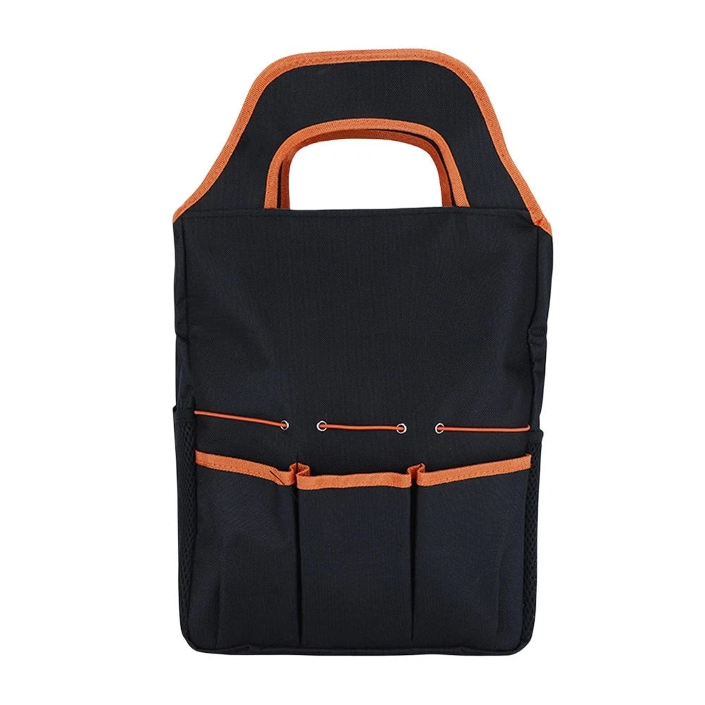 Garden Tool Carrier Bag with Comfortable Handle and Multiple Compartments