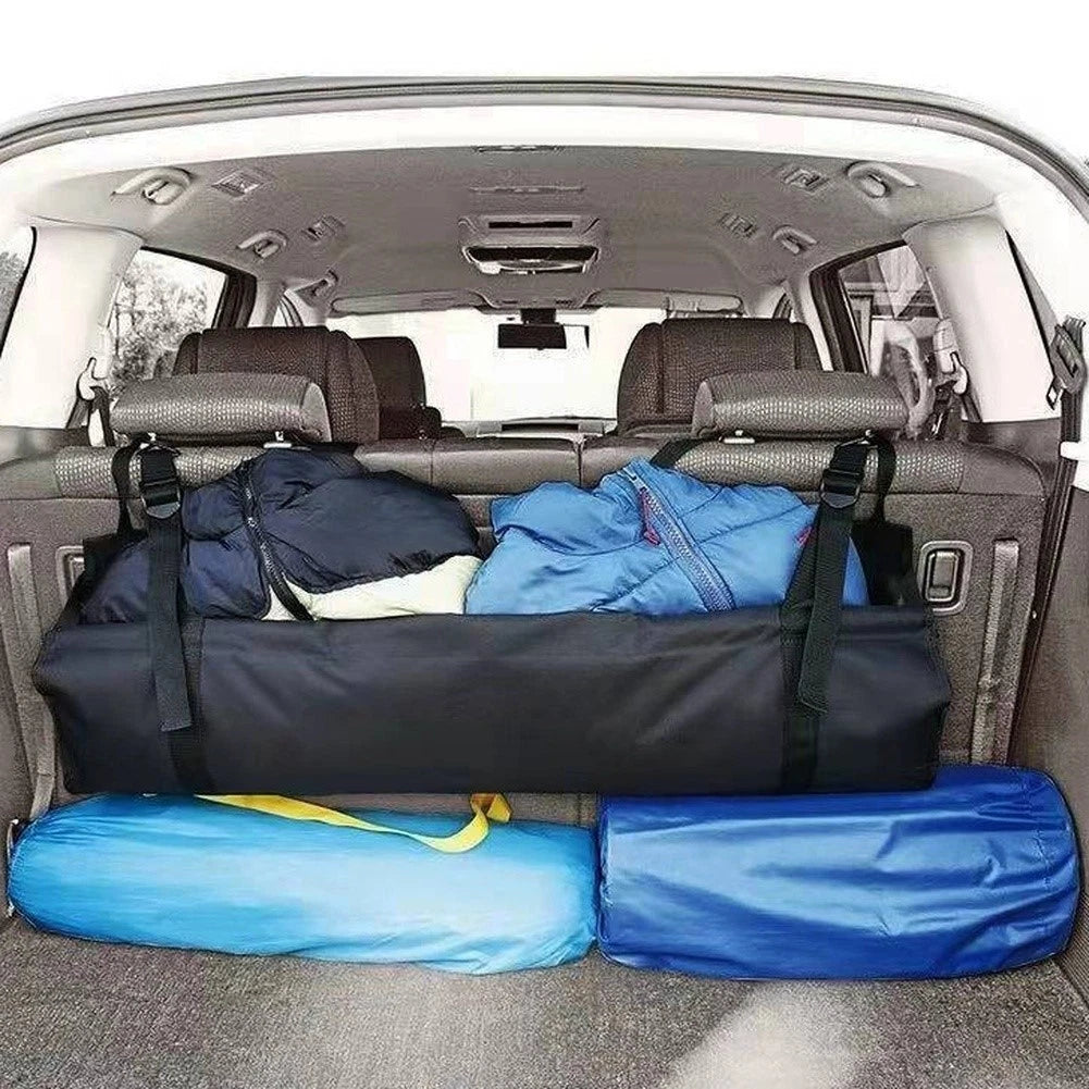 Waterproof Oxford Fabric Car Trunk Storage Organizer with Multiple Compartments