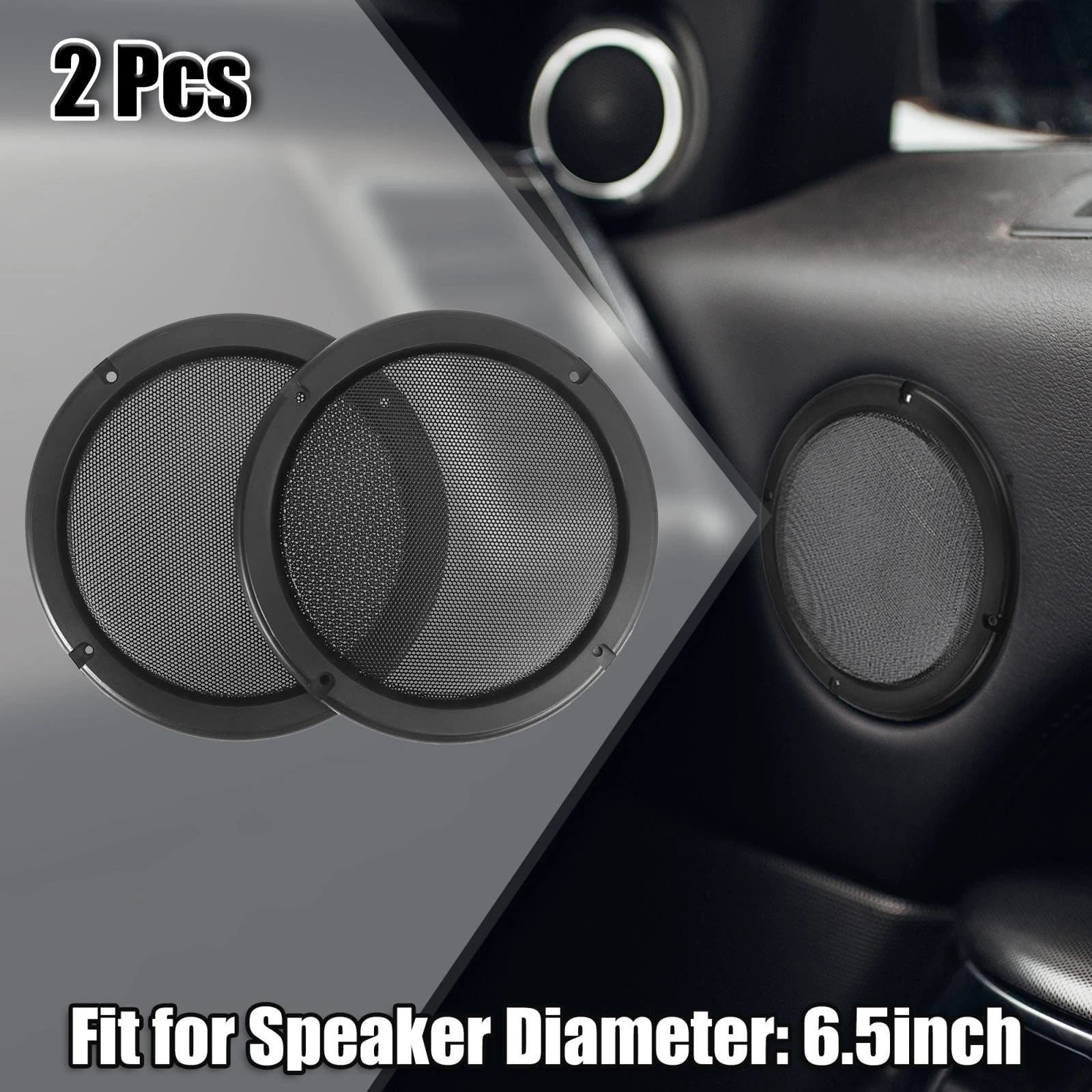 6.5" Car Audio Subwoofer Speaker Grills Cover Mesh Protector for