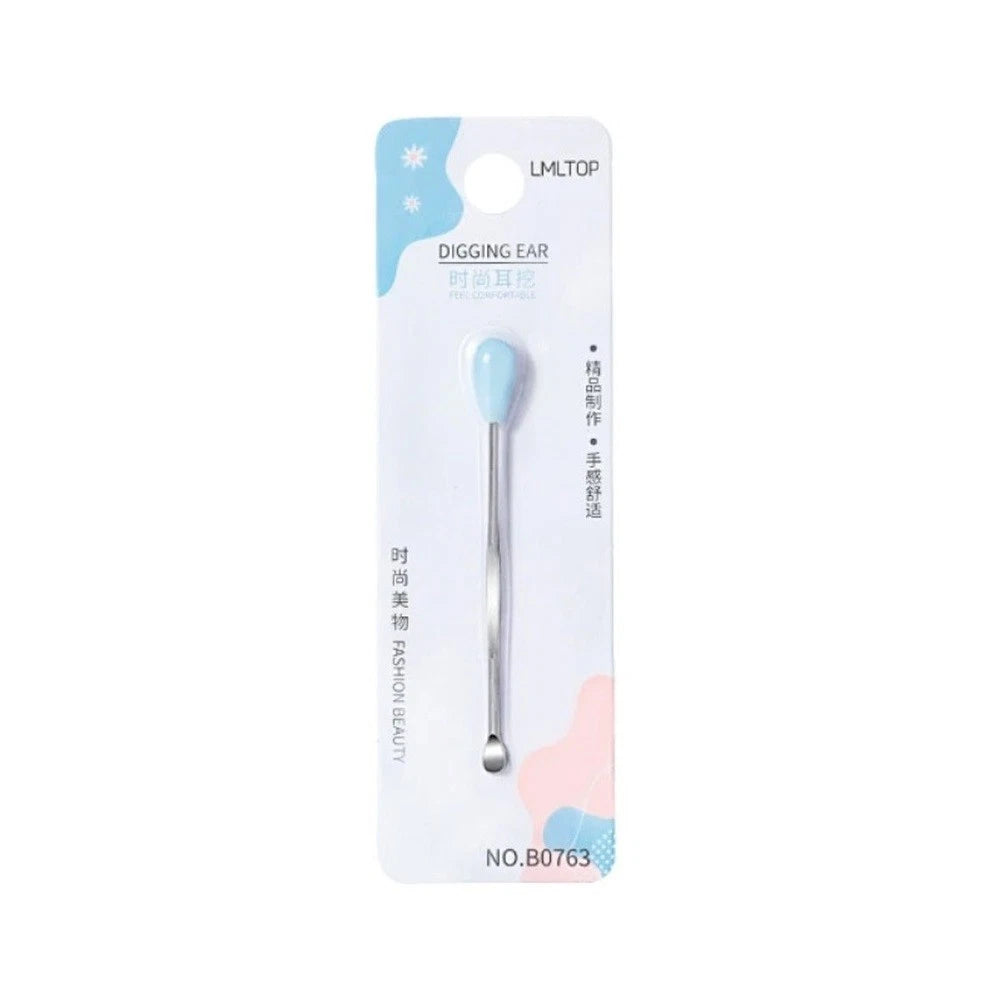 Stainless Steel Earwax Cleaning Tool with Thin Tip for Precise Use