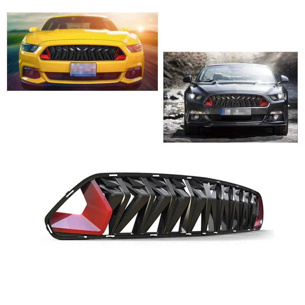 Front Bumper Grille Body Kit for Ford Mustang GT V6 (2015–2017)