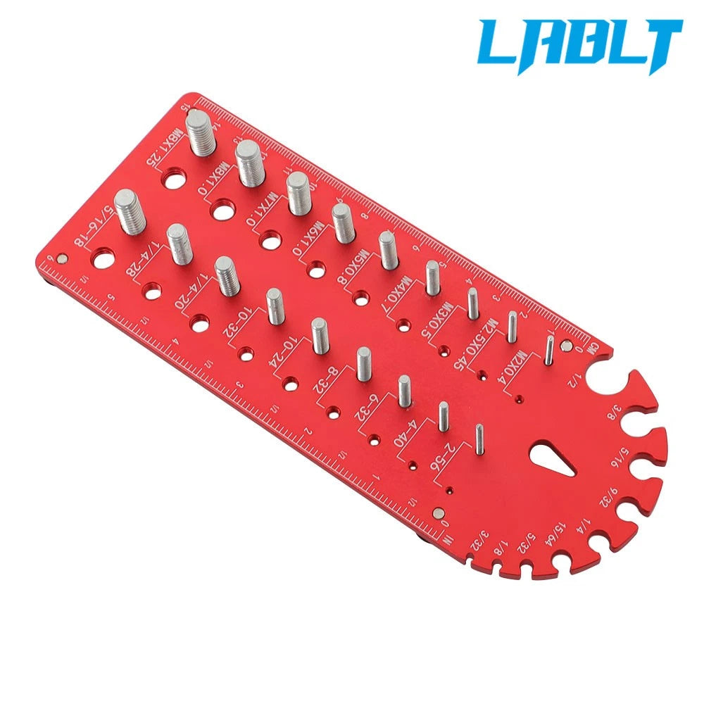 Thread Checker Set for Nut and Bolt (3/32 to 1/2 inch)