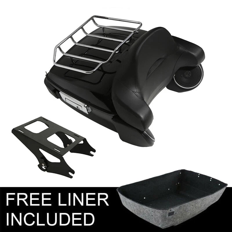 Trunk Pad Rack Light Speakers Mount for Harley Ultra Limited (2014–2026)