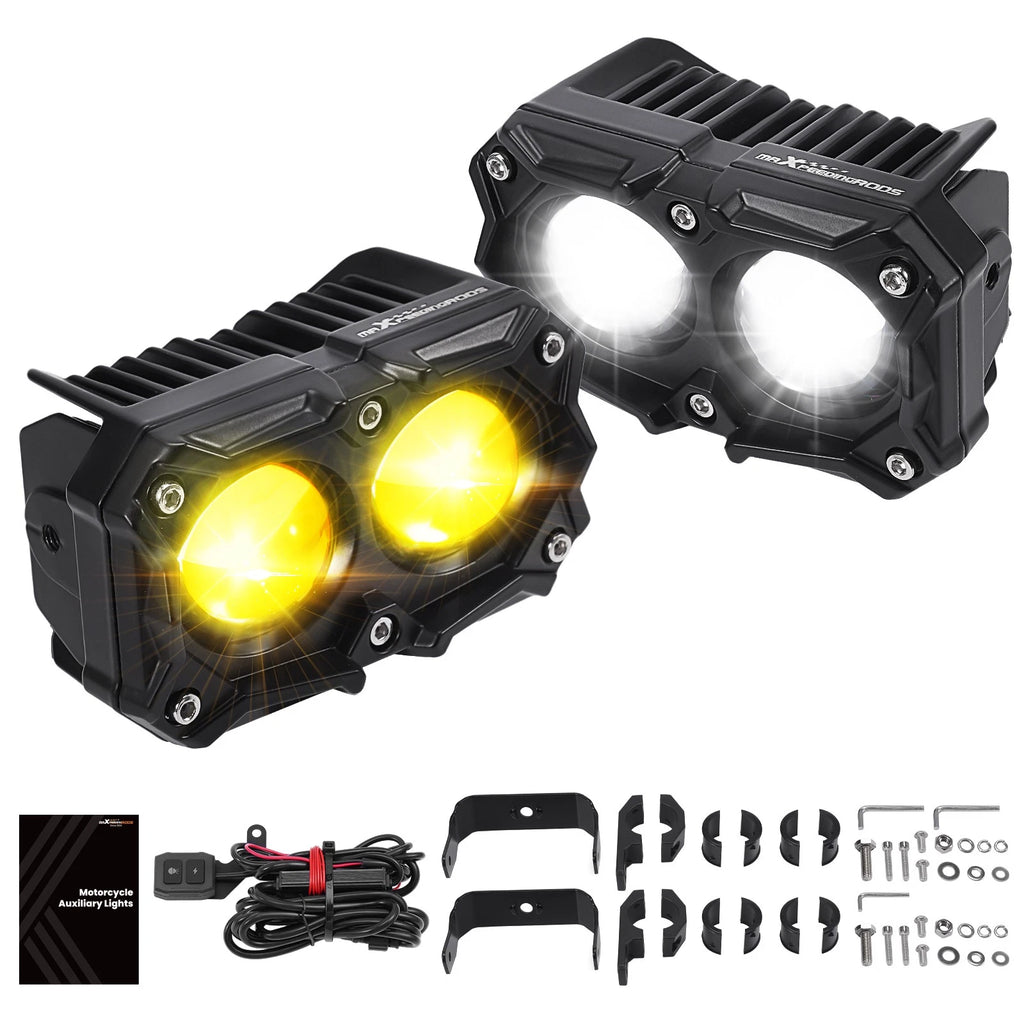 20W LED Auxiliary Spot Light for Motorcycle (2000LM, 9-60V)