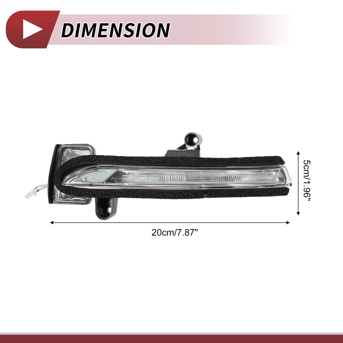 Mirror Turn Signal Light Left LED for Hyundai Accent (2018–2020)