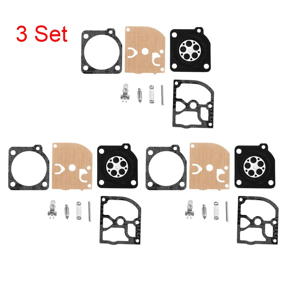 Set of 3 Carburetor Gasket Kit for Stihl MS210 MS230 MS250 (N/A)