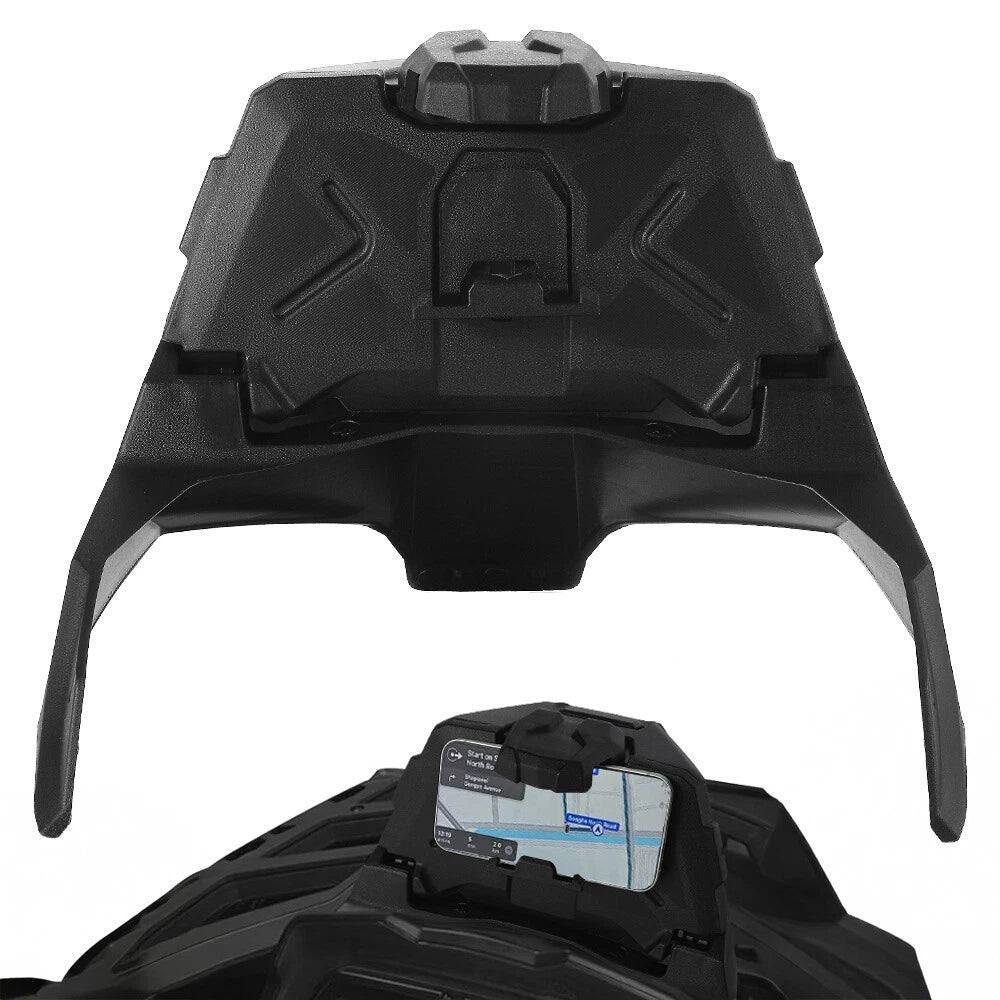 Electronic Device Holder with Storage Box for Can-Am Outlander Max (500–850)