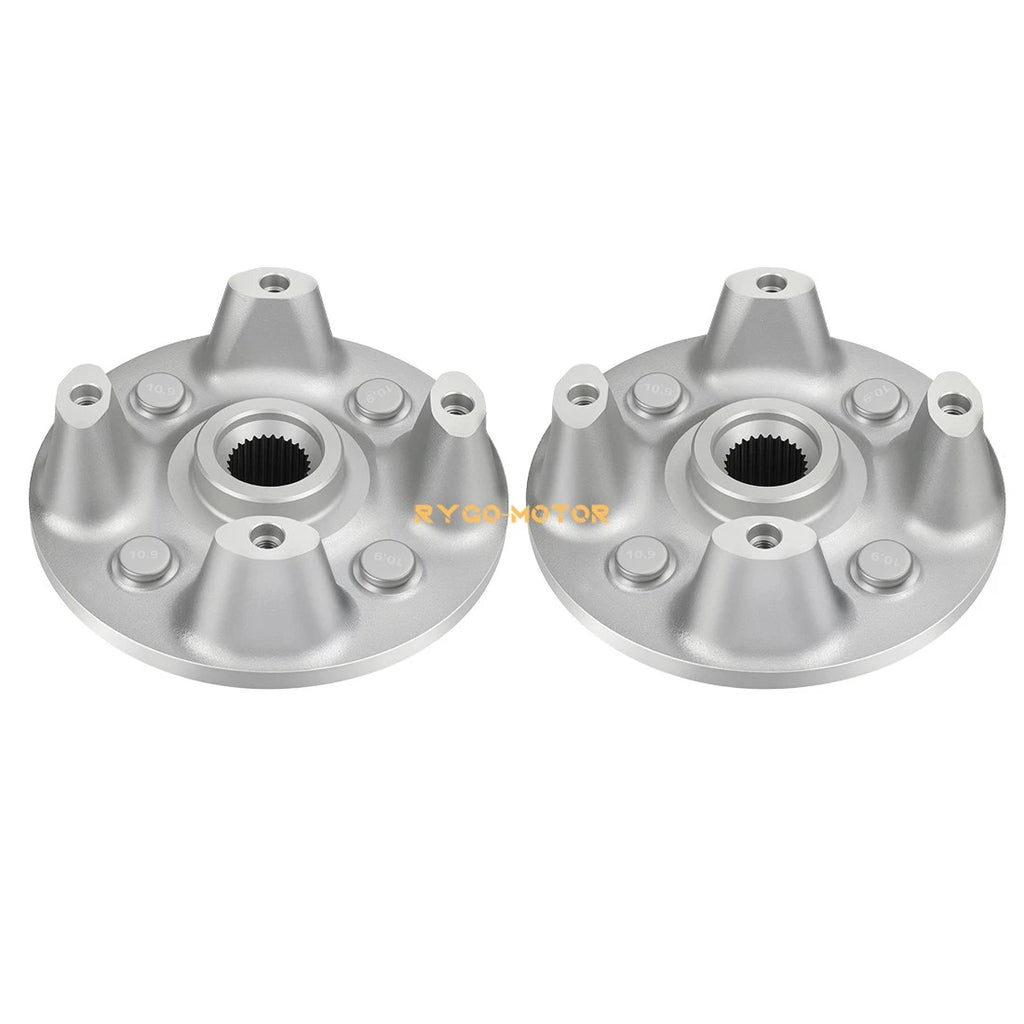 2 Front Rear Wheel Hubs for Yamaha Viking 700 VI YXM700 YXC700 (2014–2015)
