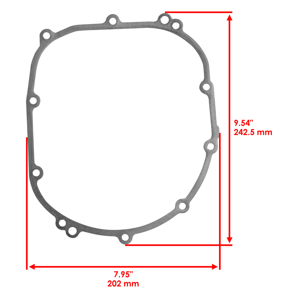Clutch Cover Gasket Replacement for Kawasaki (2002–2024)