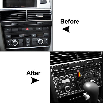 Air Conditioning CD Control Panel Cover Trim for Audi A6 S6 (2005–2011)