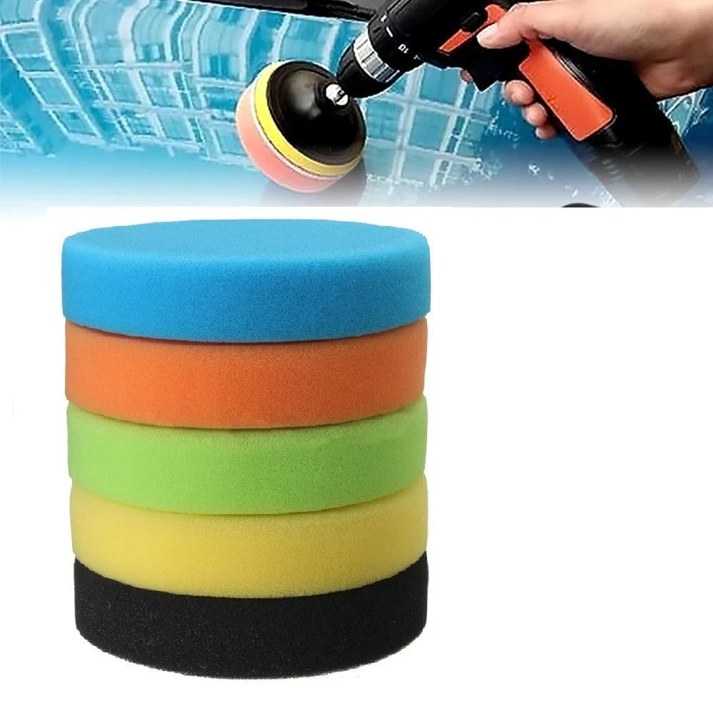 3X Sponge Buff Pads for Polisher 3 Inch/75mm