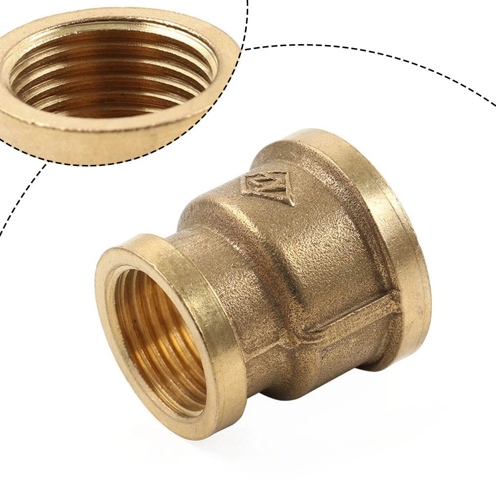 Brass G 1/2 Female To G 3/4?Female Pipe Reducer Threaded Adapter Fitting