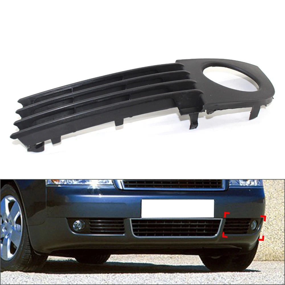 Front Bumper Fog Light Grille Cover Left for Audi A6 C5 (2002–2005)