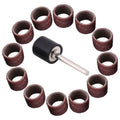 1/2" Rubber Sanding Belts Mandrel for Engraving Grinding Polishing
