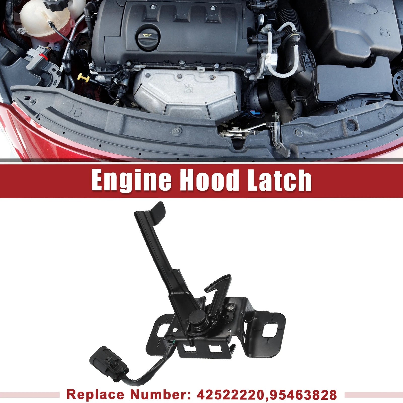 Hood Latch with Sensor Replacement for Chevrolet Cruze (2012–2016)