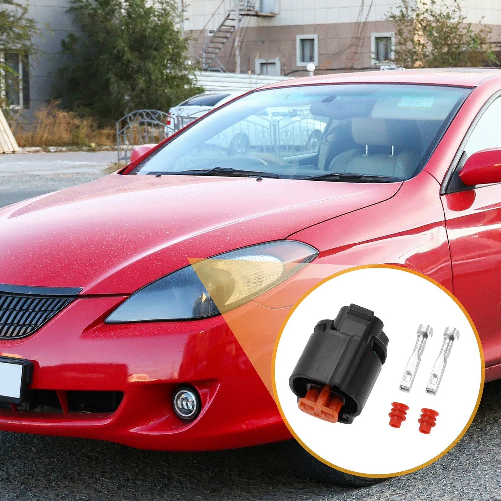 2 Pin Front Indicator Lights Connector Plug for Kawasaki
