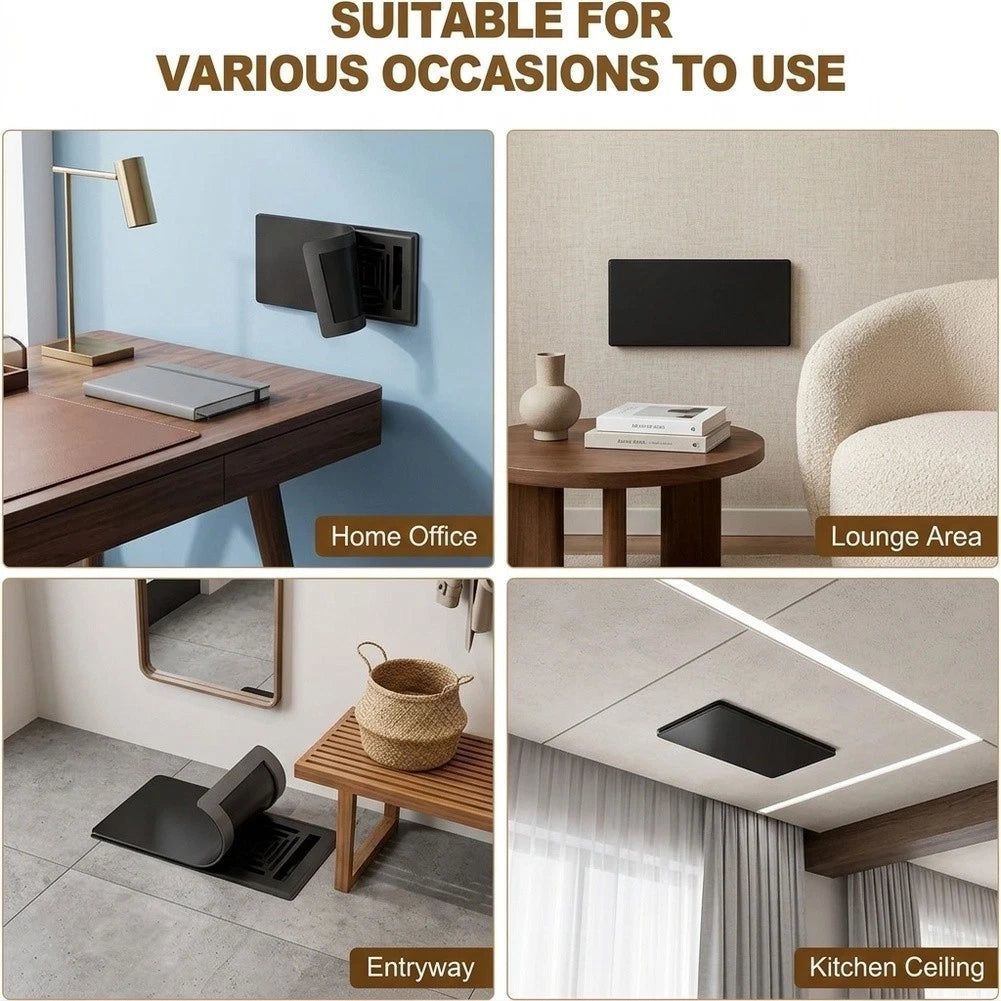 Air Circulation Control Magnetic Vent Cover 31x15x1.5cm