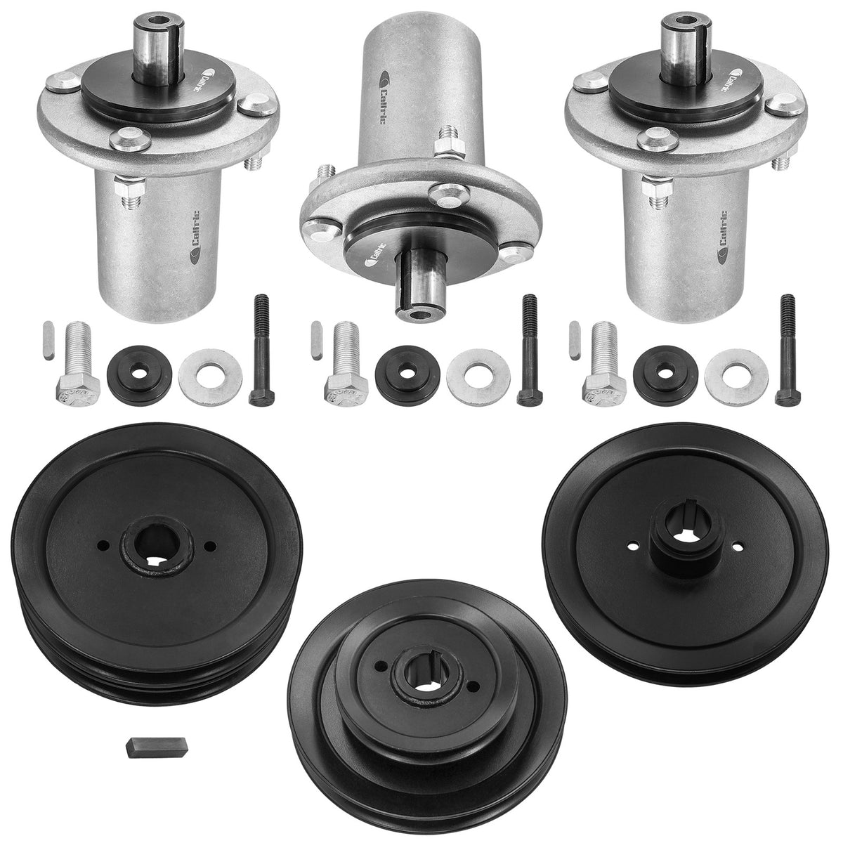 Deck Spindle with Pulley Replacement for Gravely PM160M PM260M (2009–2014)