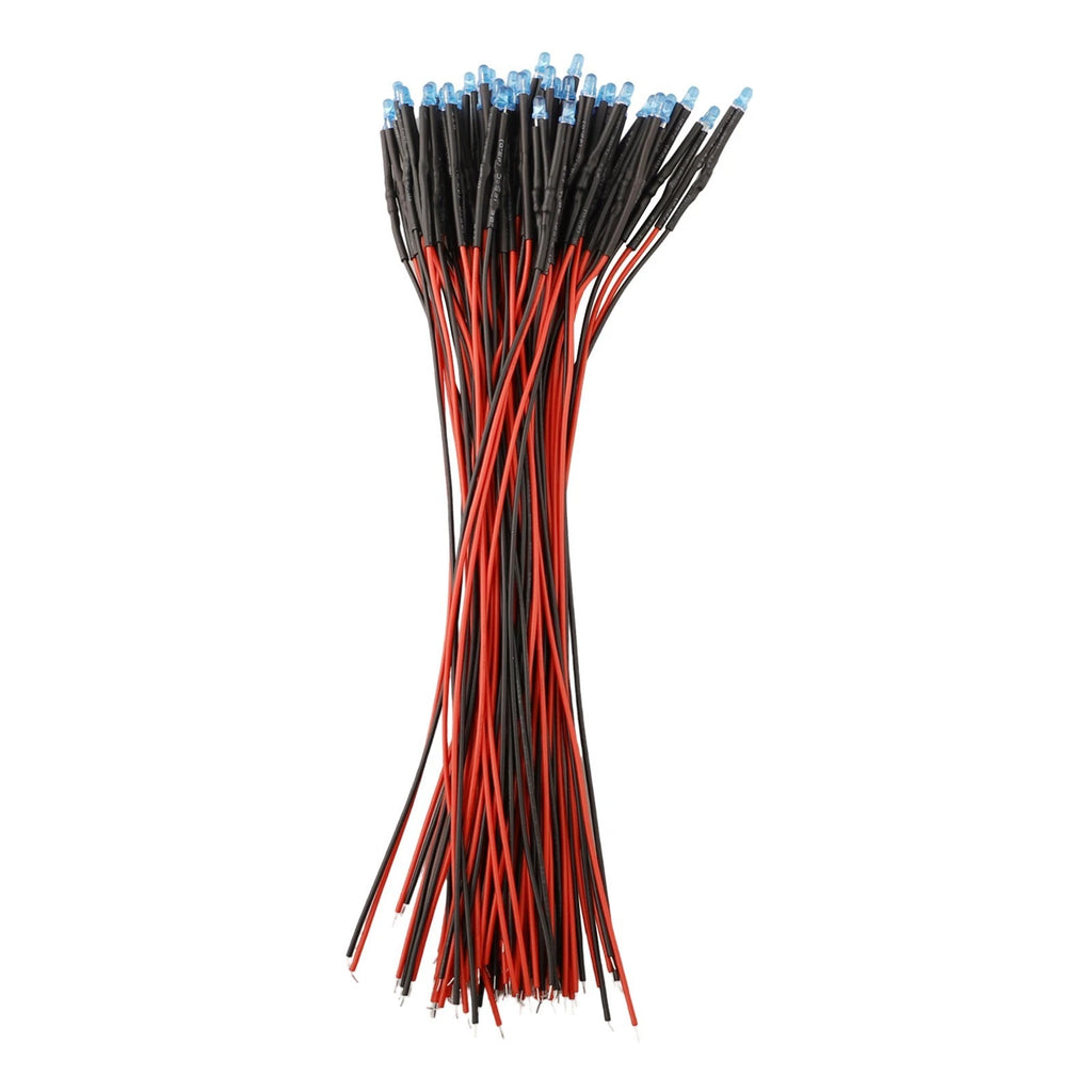 50PCS Multicolored LED Diodes for Crafts and Projects
