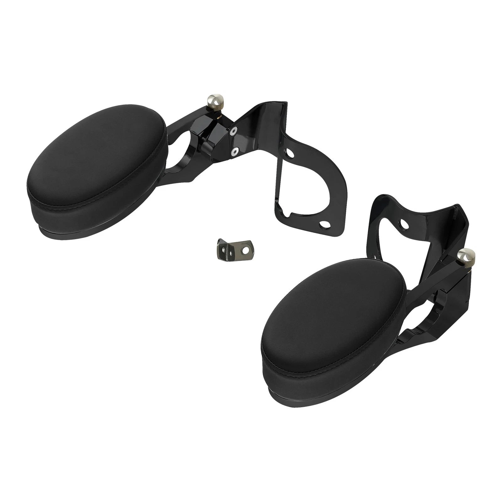 Rear Adjustable Armrests for Harley Touring Road Glide (2014–2025) Black