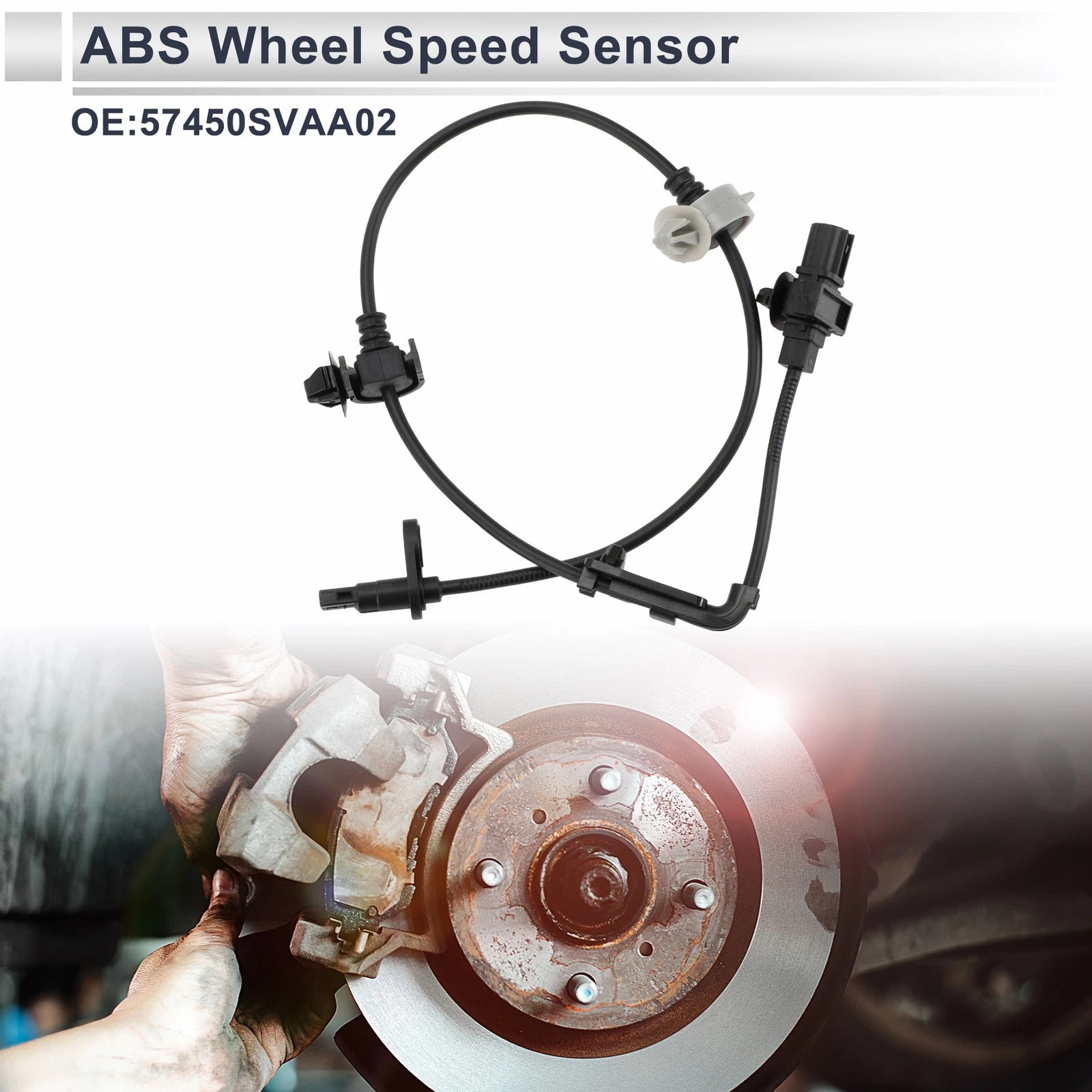 ABS Wheel Speed Sensor Front Right Replacement for Honda Civic (2016–2021)