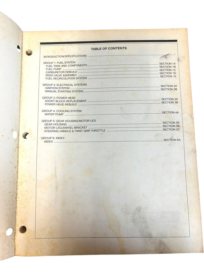 Service Manual for Force Outboards OB4646 (1988–1991) 9.9/15 HP