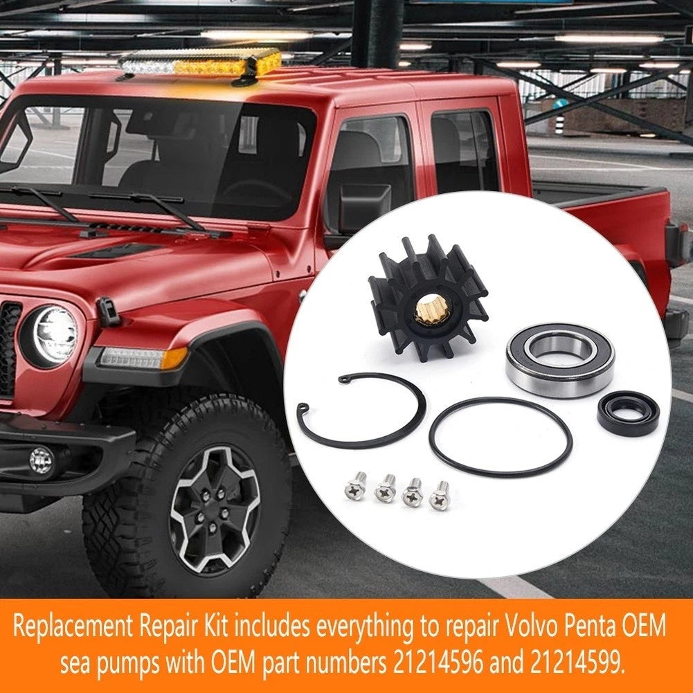 Water Pump Repair Kit for Marine Engines (Various Sizes)
