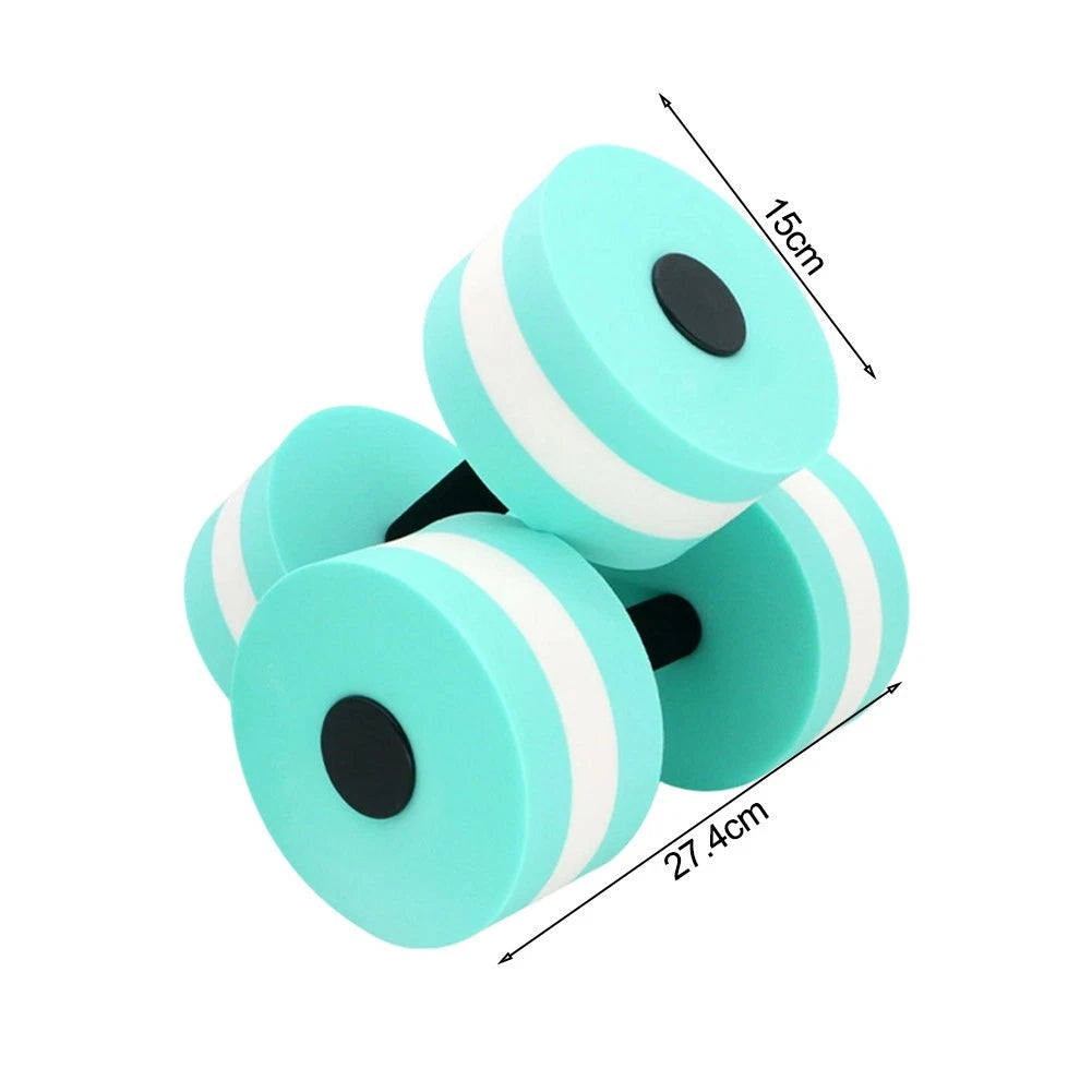 Floating Dumbbells for Pool Exercise Tool (27.4x15cm)